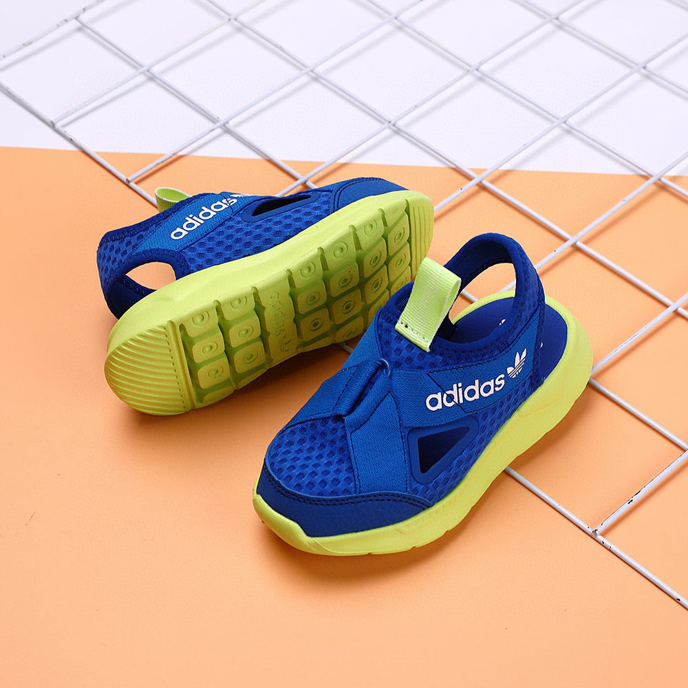 Adidas clover cross hollow sandals" blue"