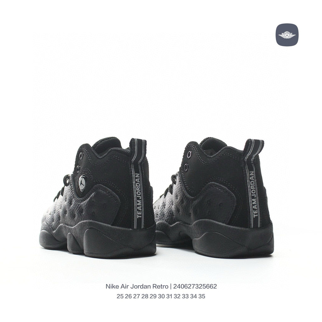 AJ13-1/split leather'  black"