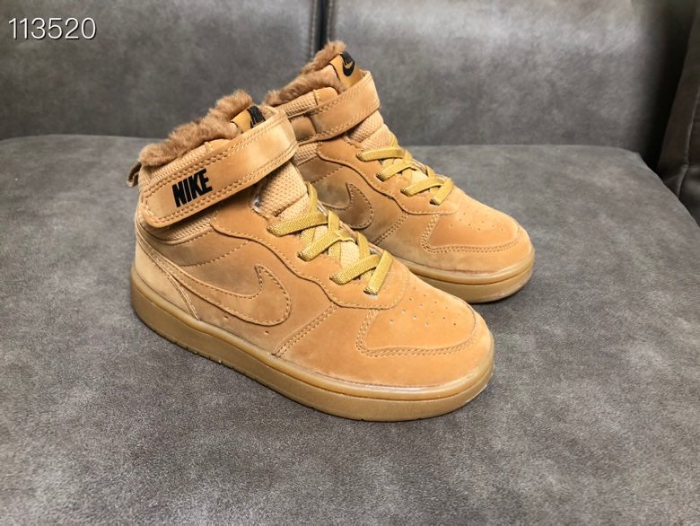 NIKE COURT Borough Mid2 JUN Air Force Workwear" Camel"