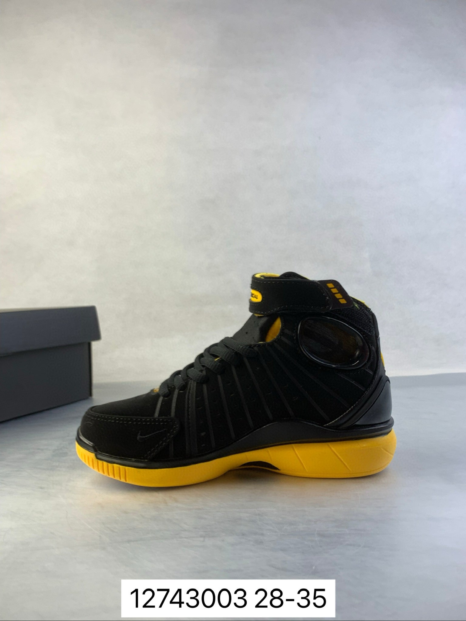 Nike Air Zoom 2K4 basketball shoes " black"