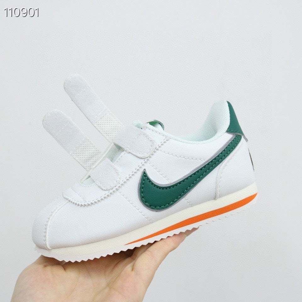 Nike Forrest Gump Children's Shoes New Factory" white, green"