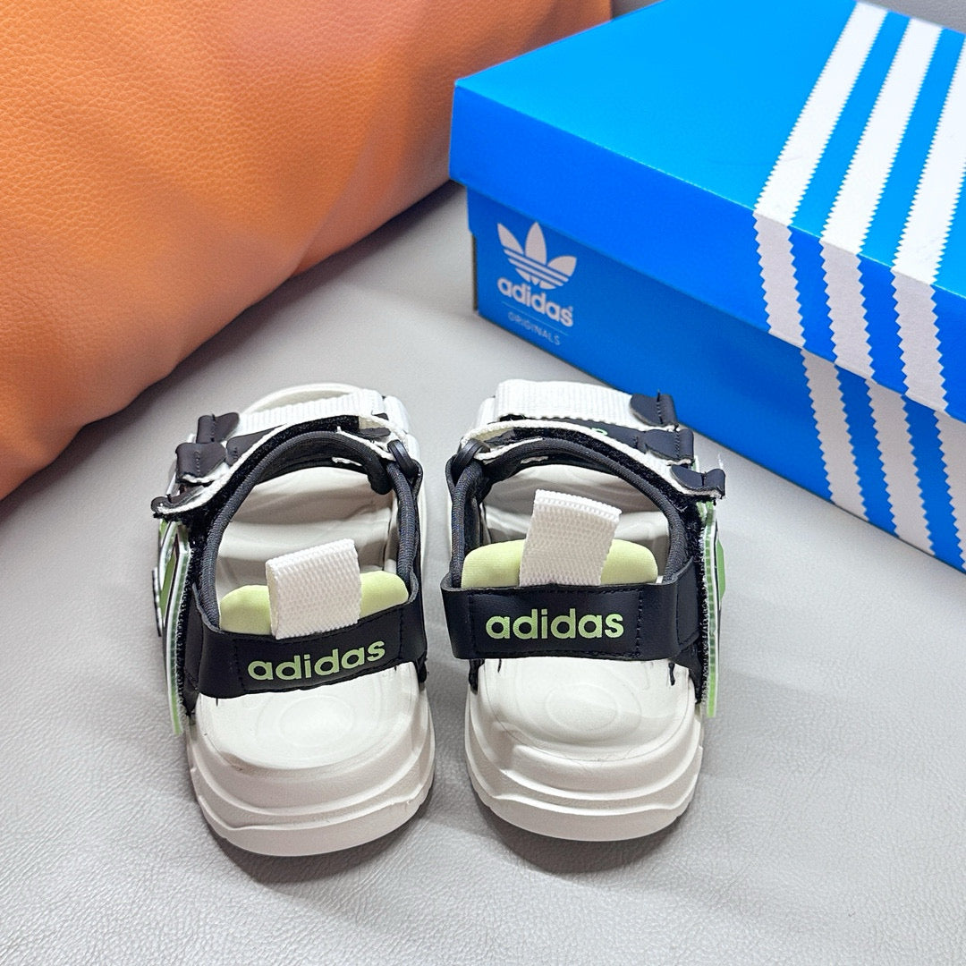 Adidas Macaron Candy Children's Beach Sandals" white, black"