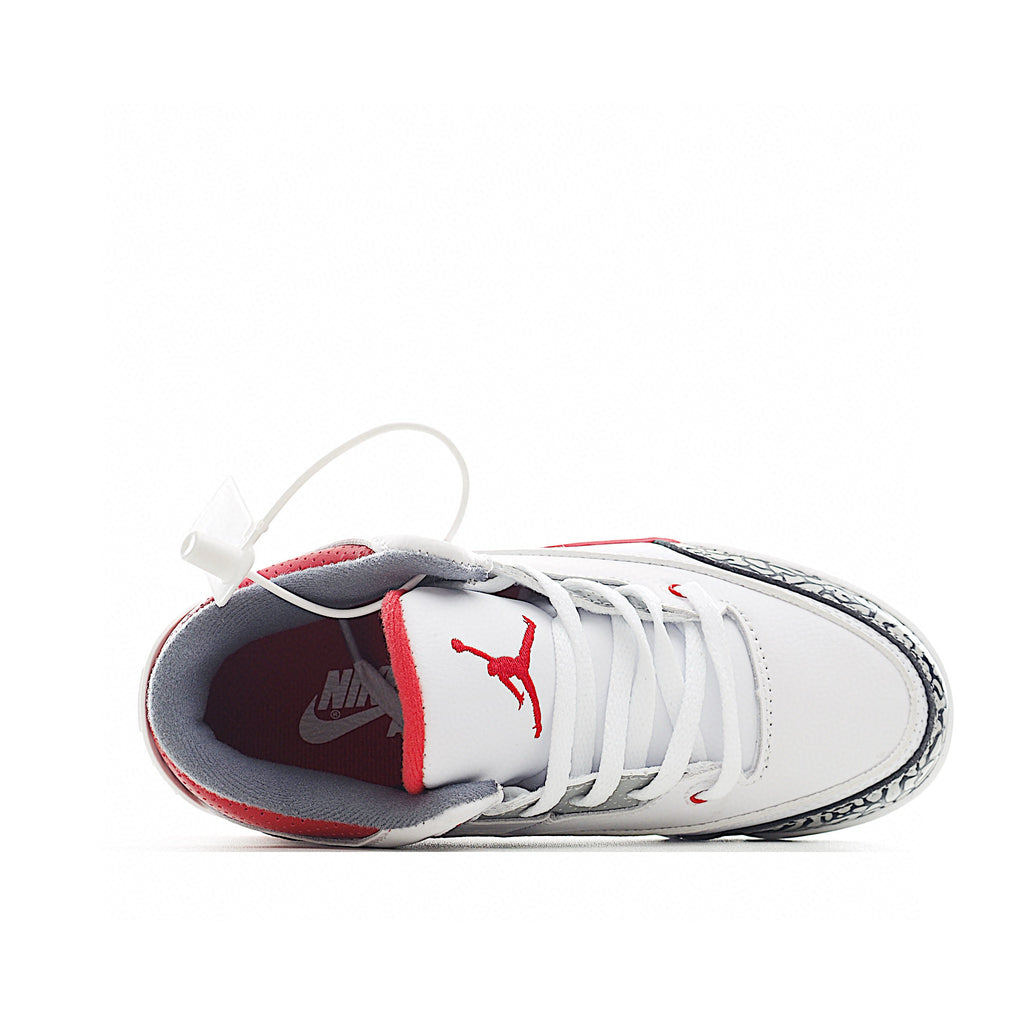 Joe 3 air cushion bottom children's shoes" white, red"