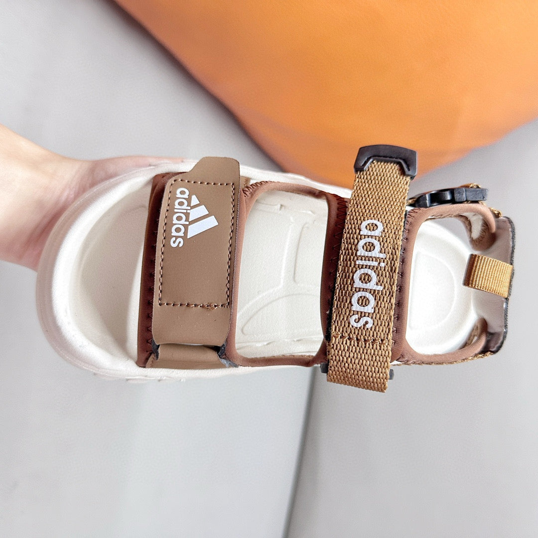 Adidas outdoor closed toe children's sandals" brown"