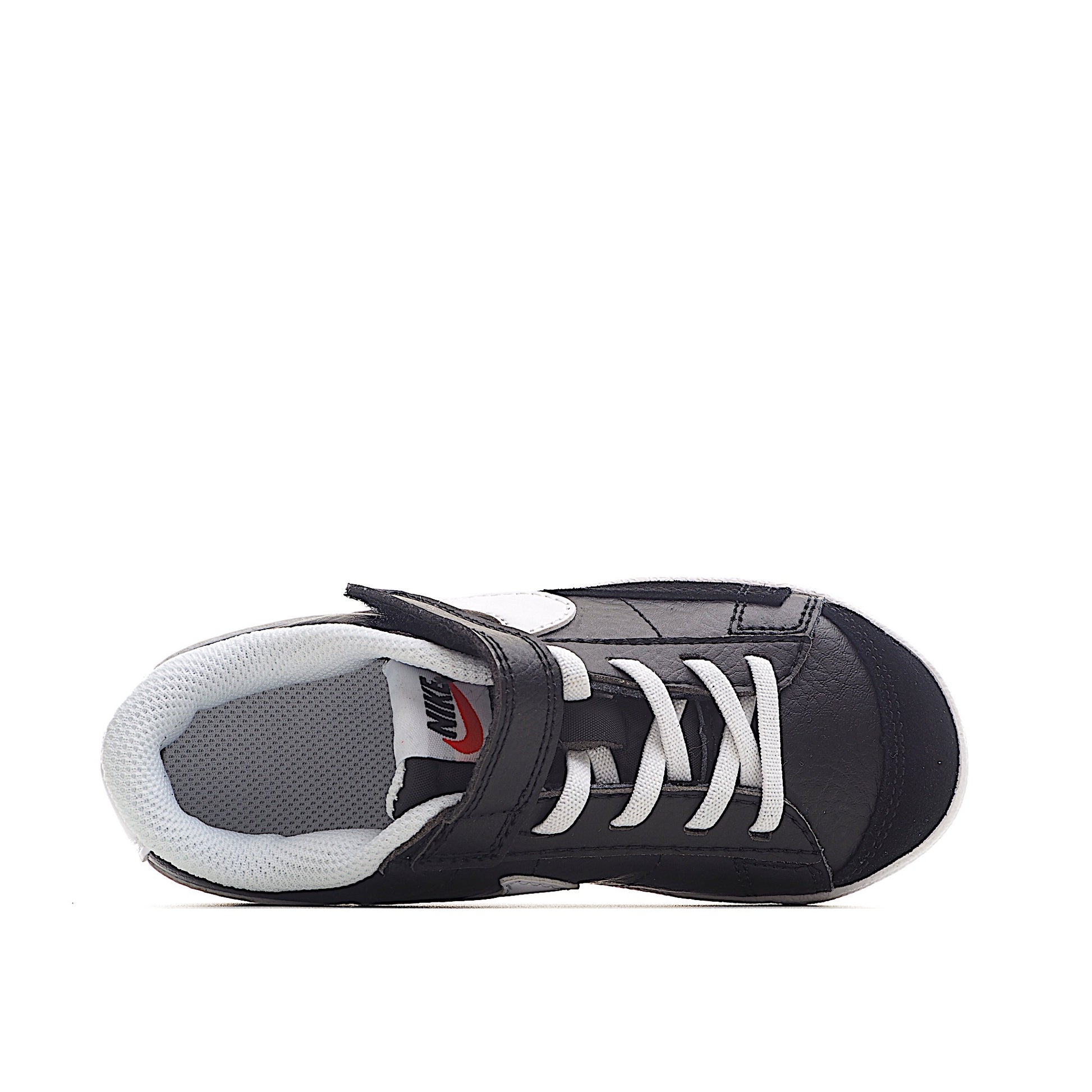 Trail Blazers Velcro Low-Top Kids Sneakers" black, white"