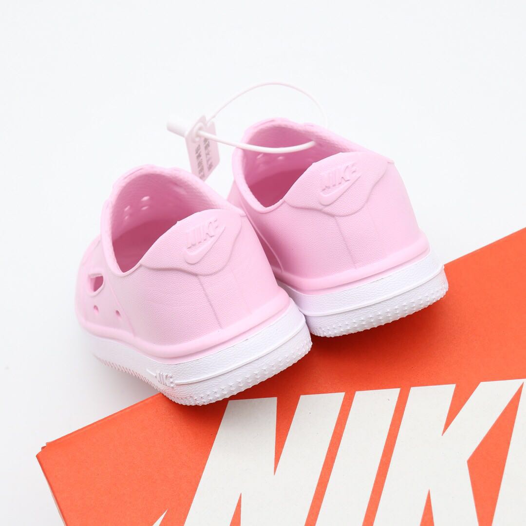 Nike Air Force Hole Shoes Beach Sandals" Pink"