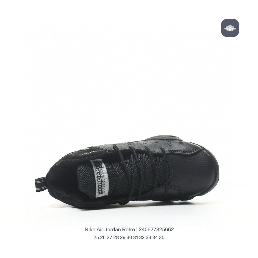 AJ13-1/split leather'  black"