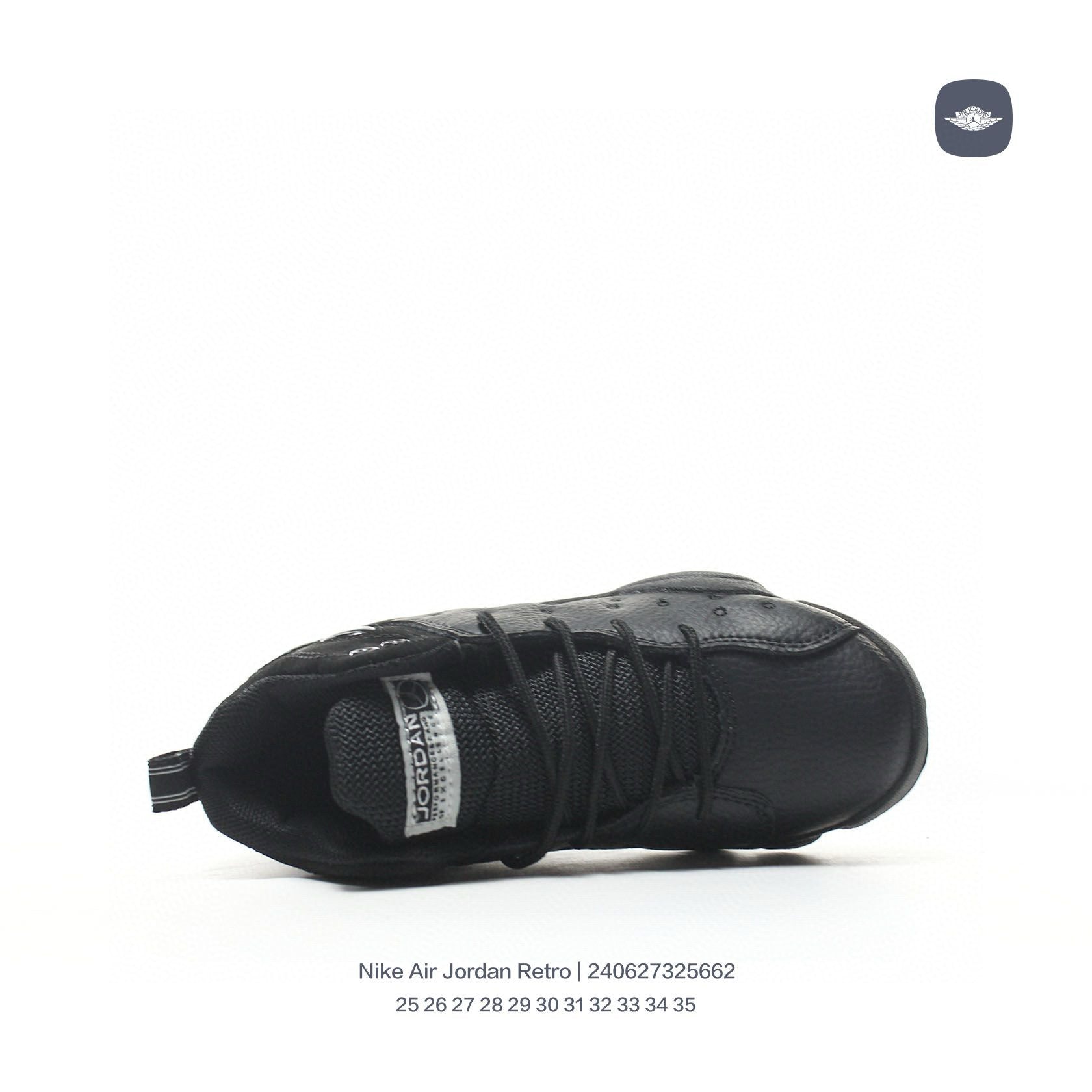 AJ13-1/split leather'  black"