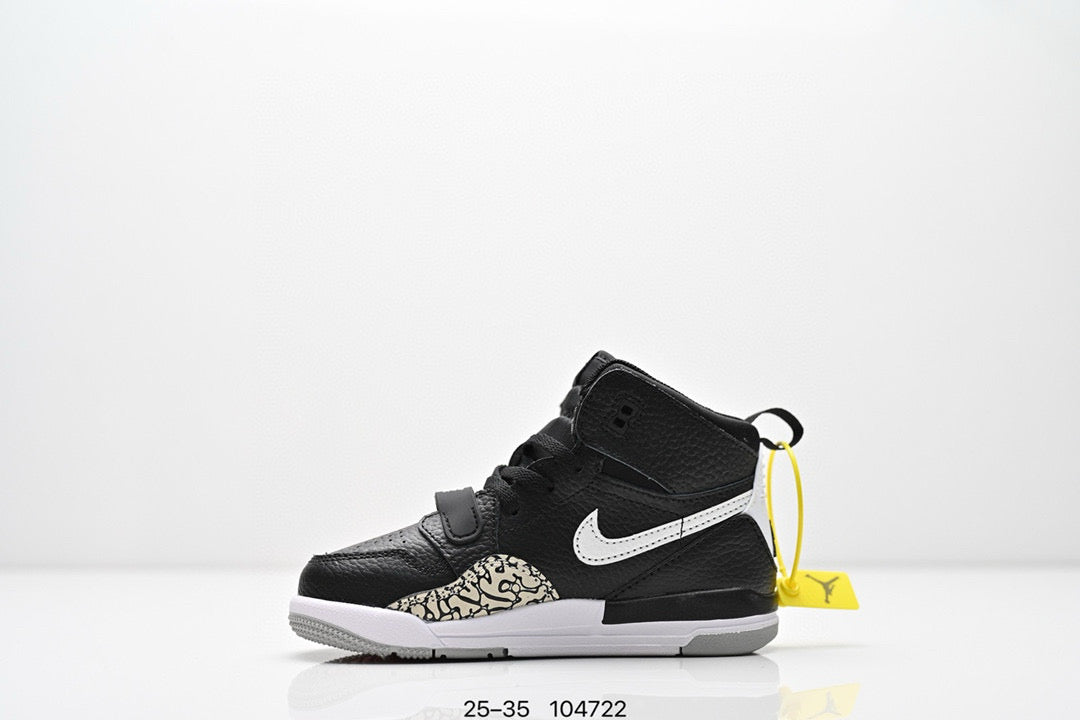 Jordan 312 children's shoes"  black, & white"