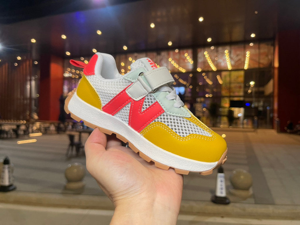 NB single buckle breathable" yellow, white"