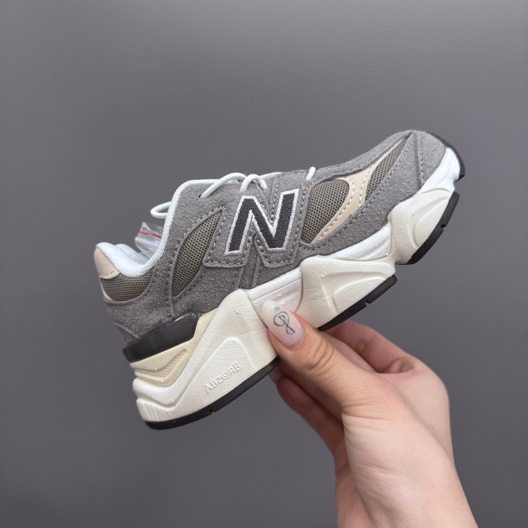 New Balance 9060 series retro versatile dad style elephant" gray"