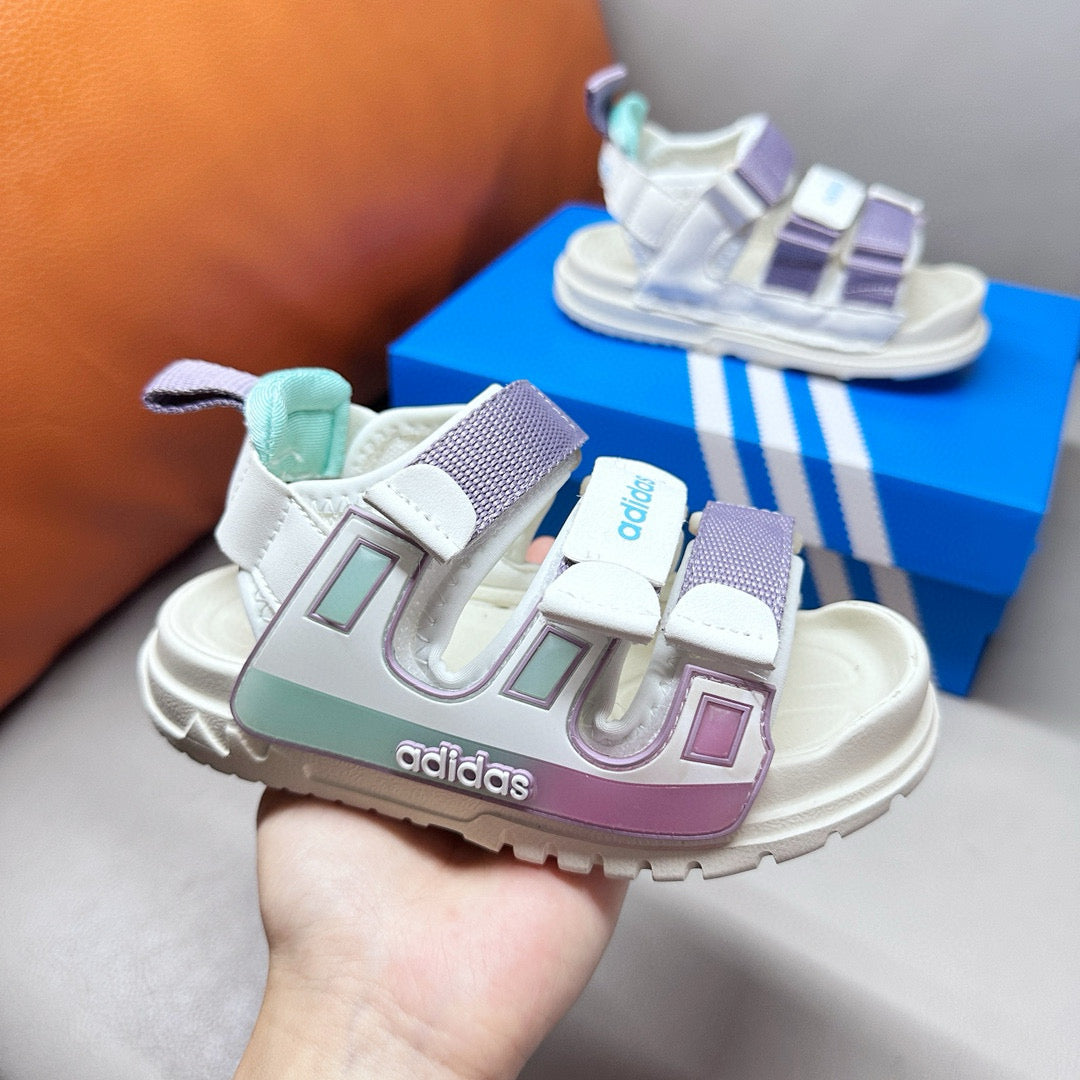 Adidas Macaron Candy Children's Beach Sandals" white, purple"