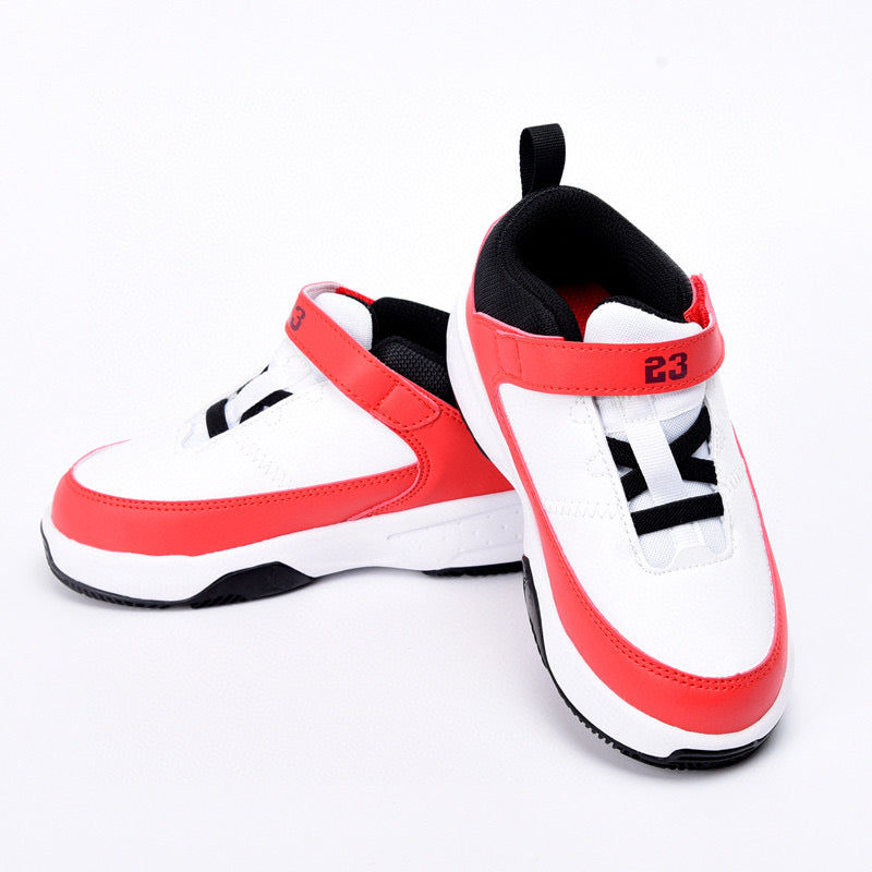 Jordan 3 blue sneakers 607" white, red"