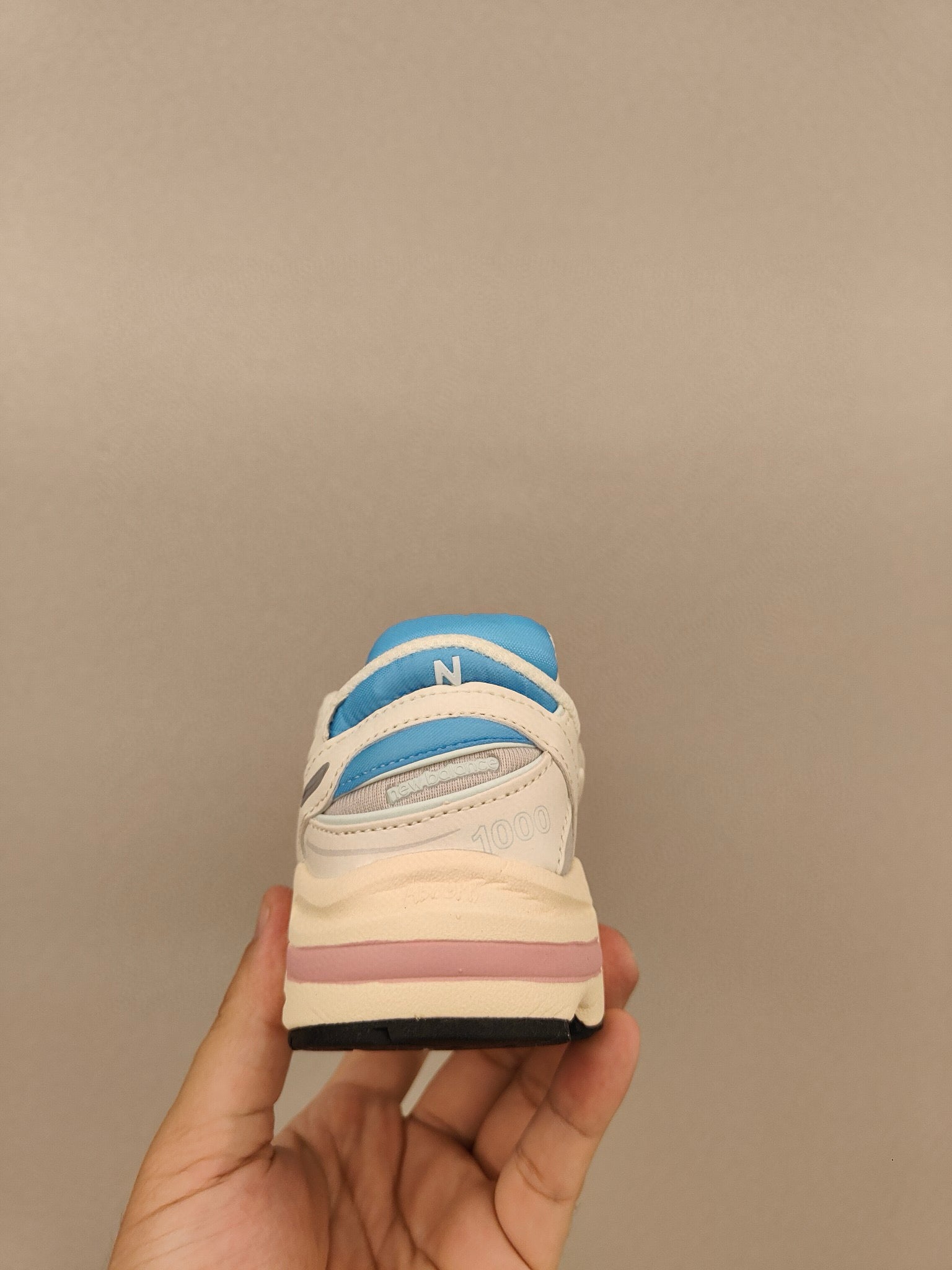 NB1000 lace-up children's shoes" white"