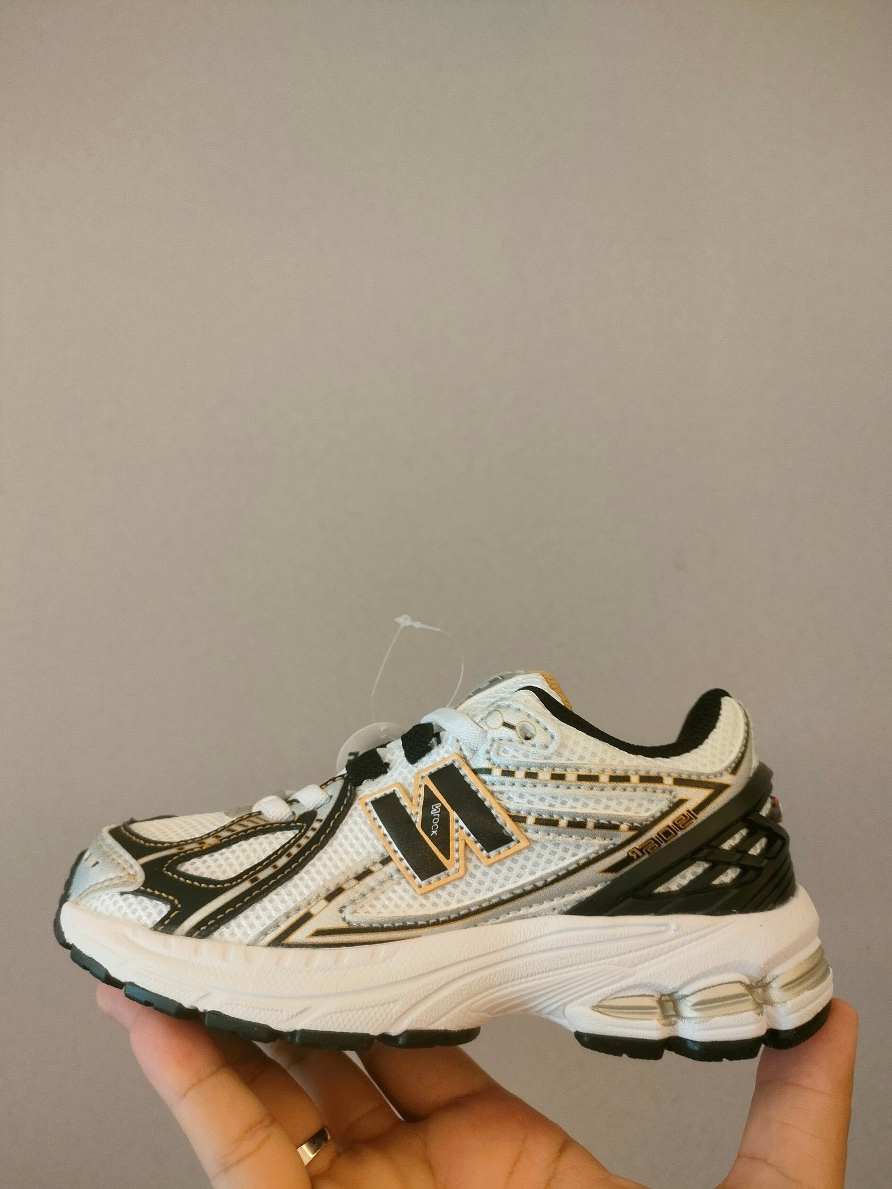 NB1906 parent-child sports shoes" white, black"
