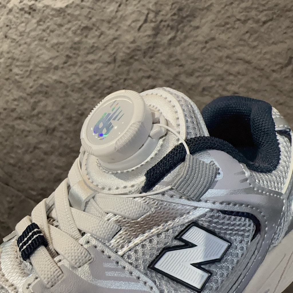 NB530 rotating button children's " silver"