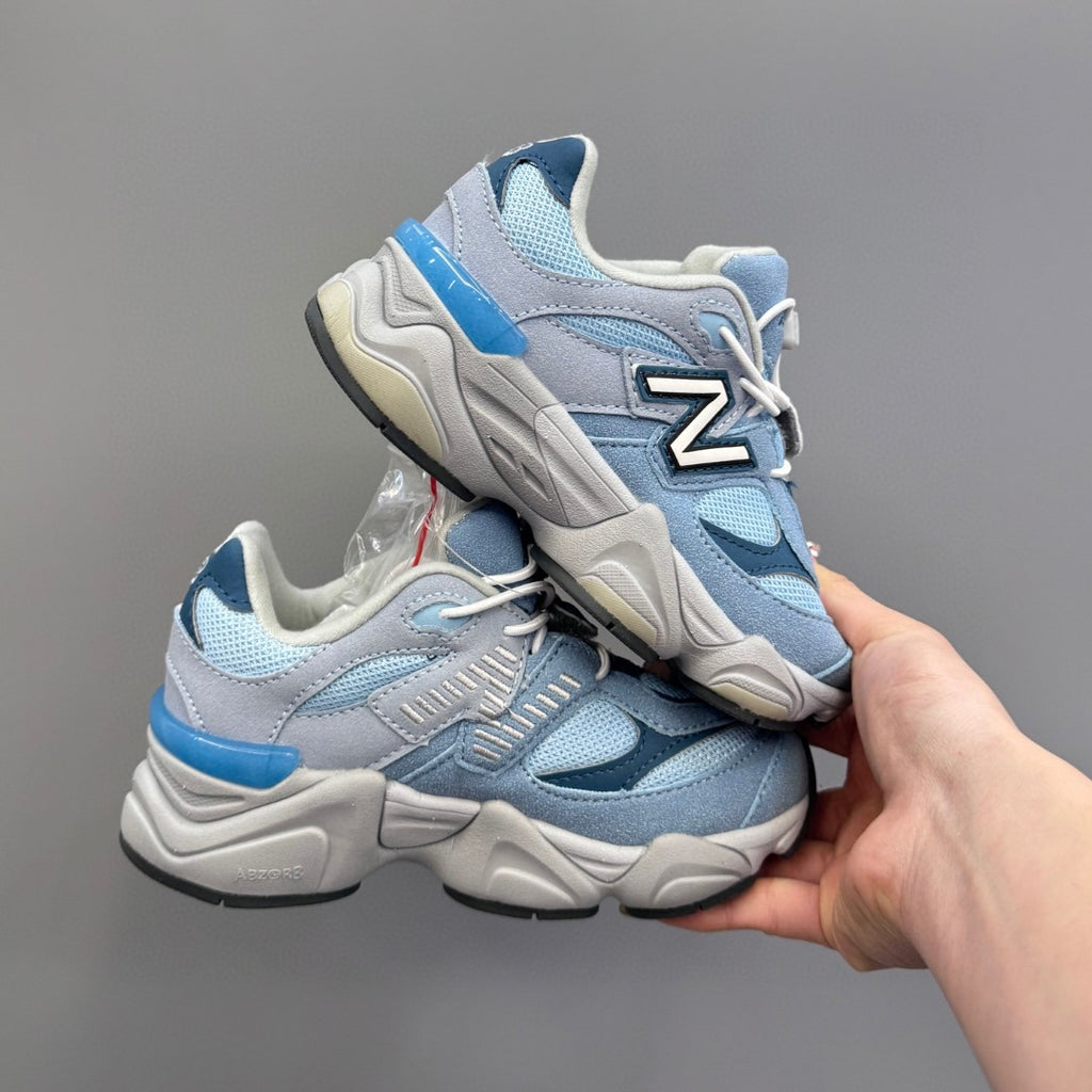 New Balance 9060 series retro versatile dad style elephant" blue"