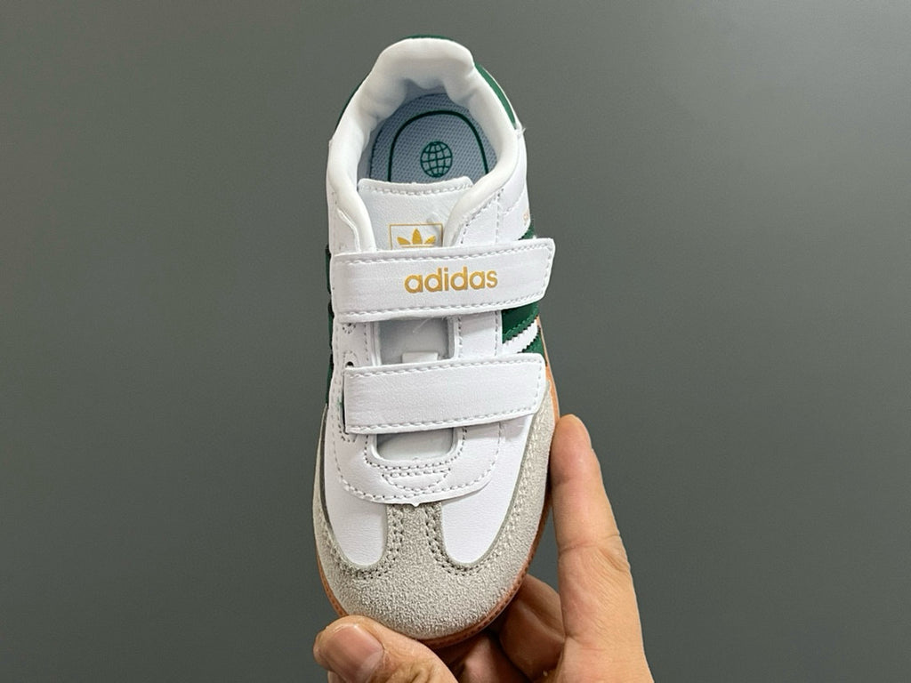 Adidas Samba Velcro Sneakers" white, green"