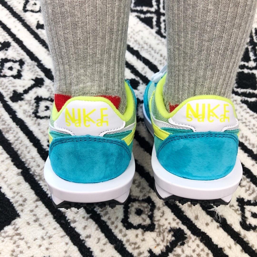 Nike Waffle Casual Jogging Shoes Deconstructed Double Hook