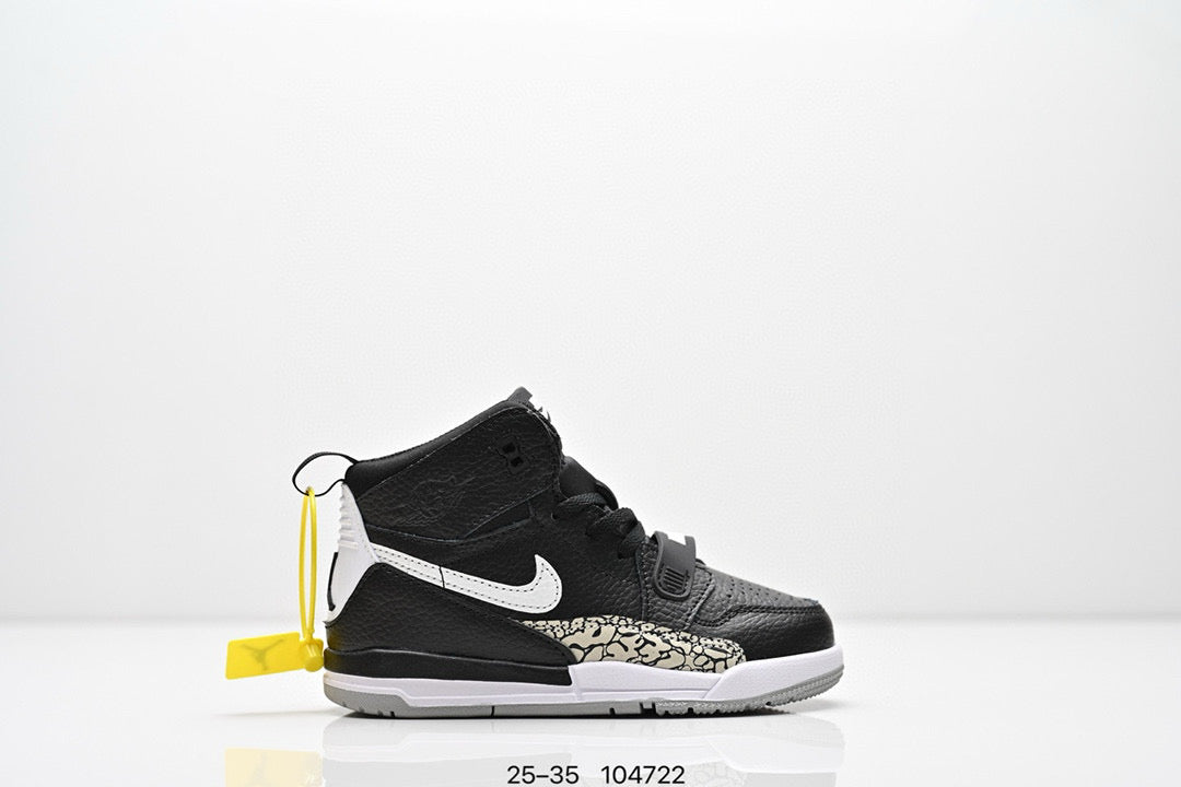 Jordan 312 children's shoes"  black, & white"