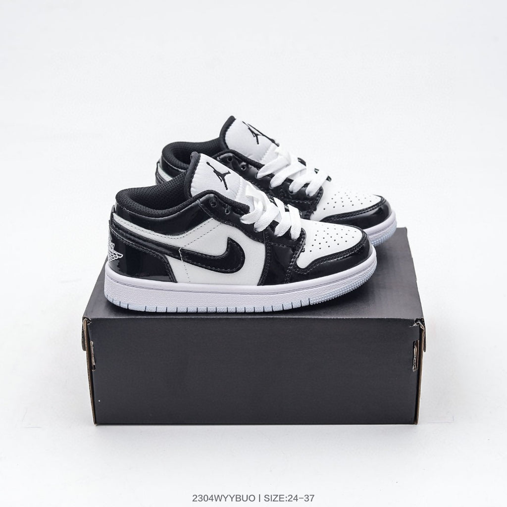 Joe 1 low-top children's shoes" white, black"