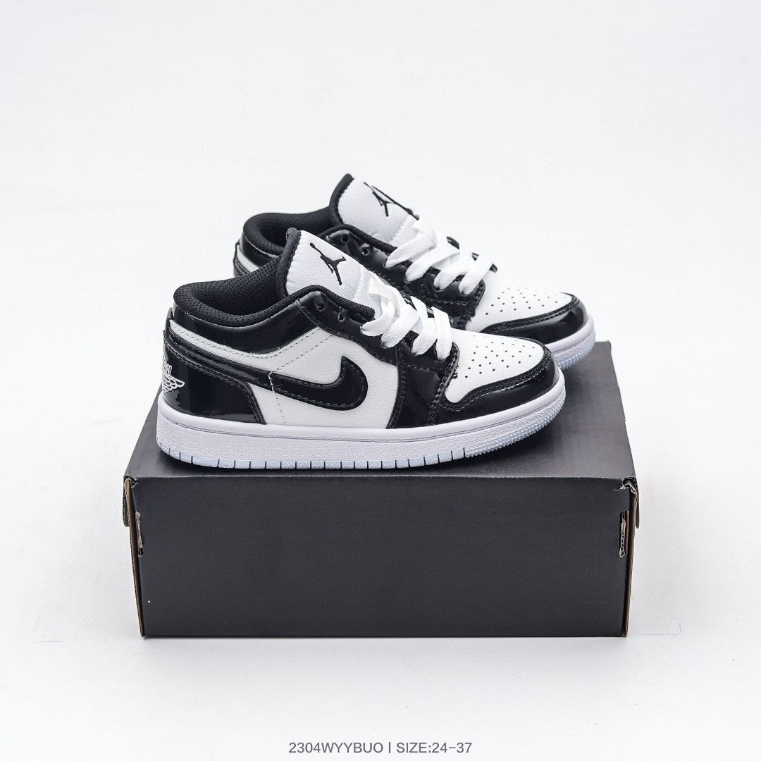 Joe 1 low-top children's shoes" white, black"