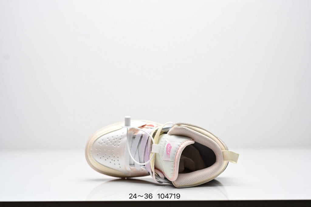 Air Jordan 1 Mid SE AJ1 Jordan mid-top basketball shoes " cream, several color"