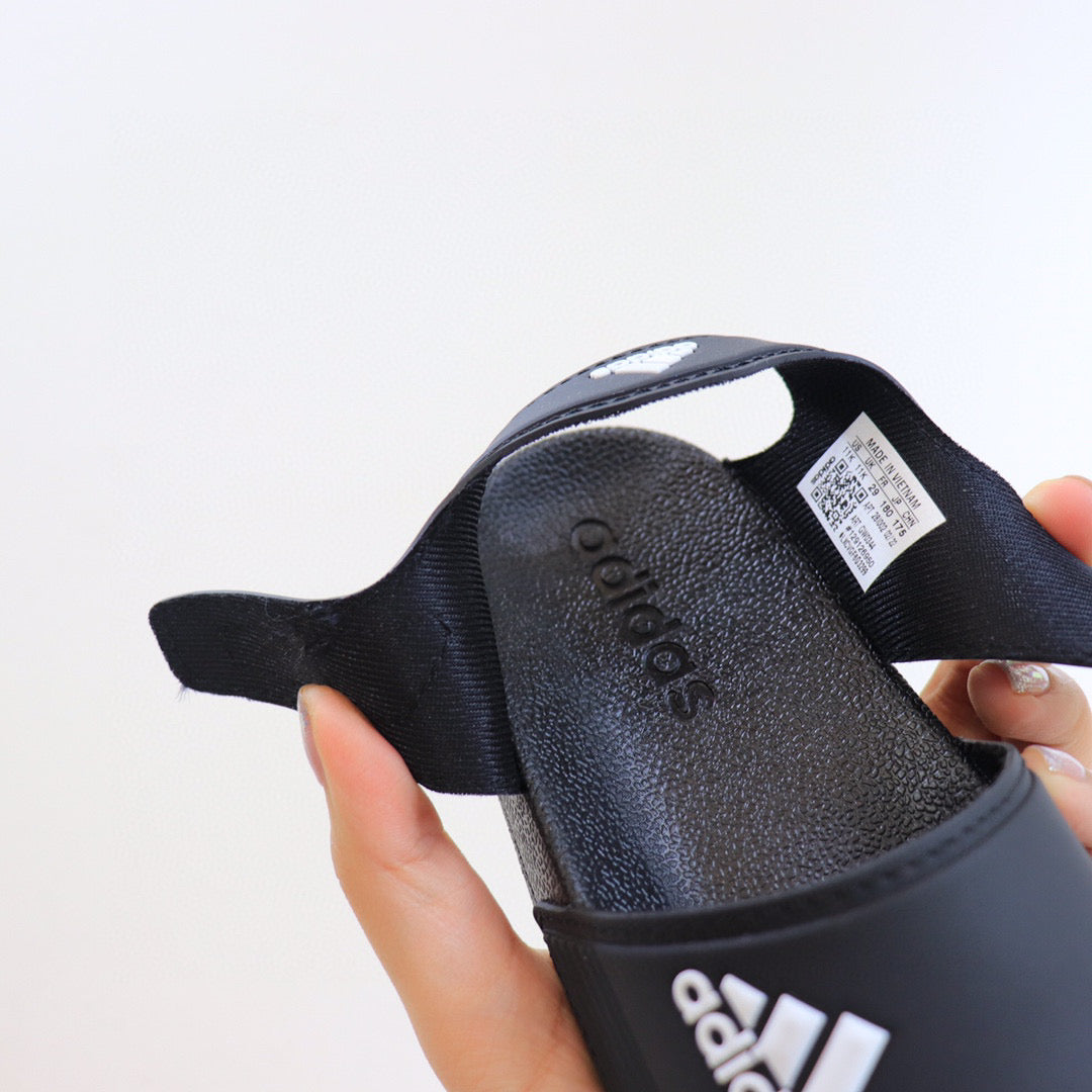 Adidas new open toe" black"