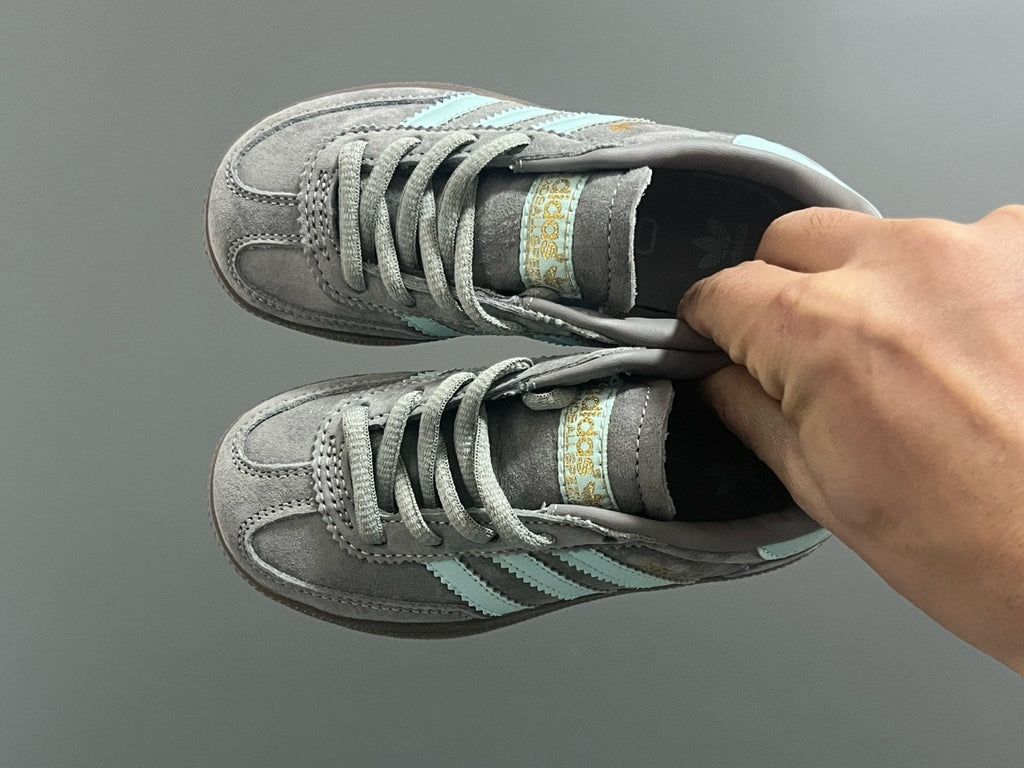 Adidas training 3 generation pig leather children's shoes" gray"