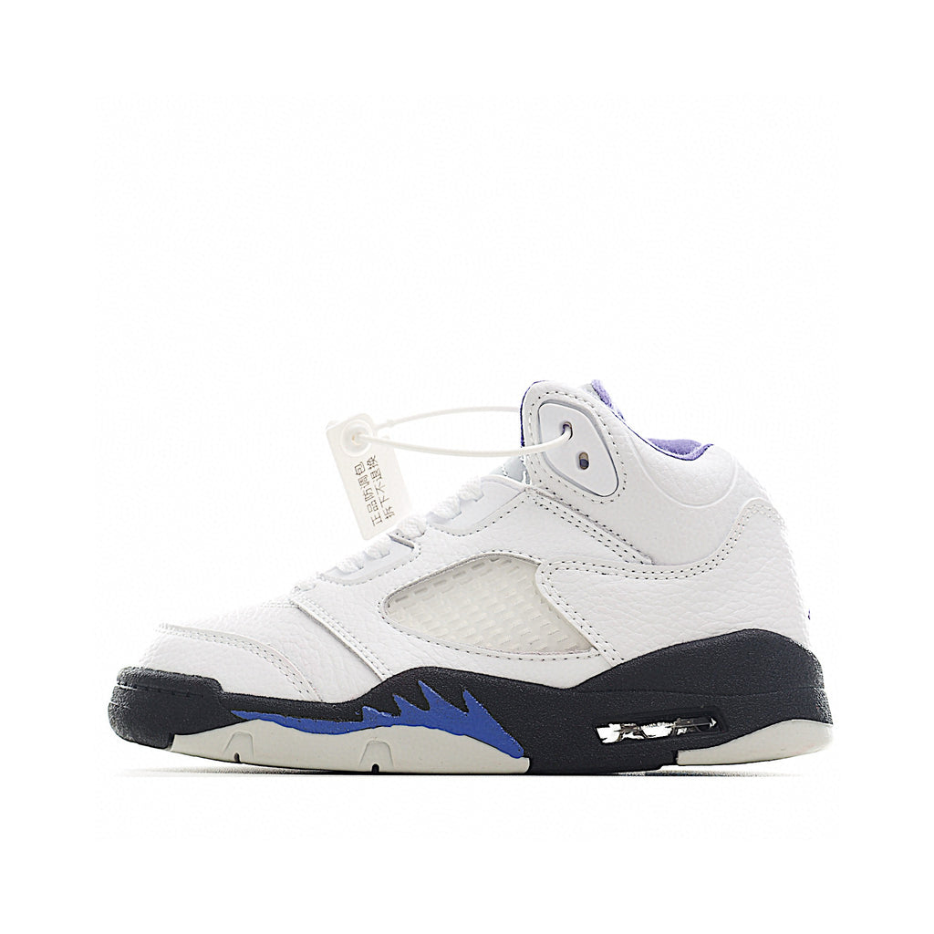Jordan 5 children's shoes" white, black"