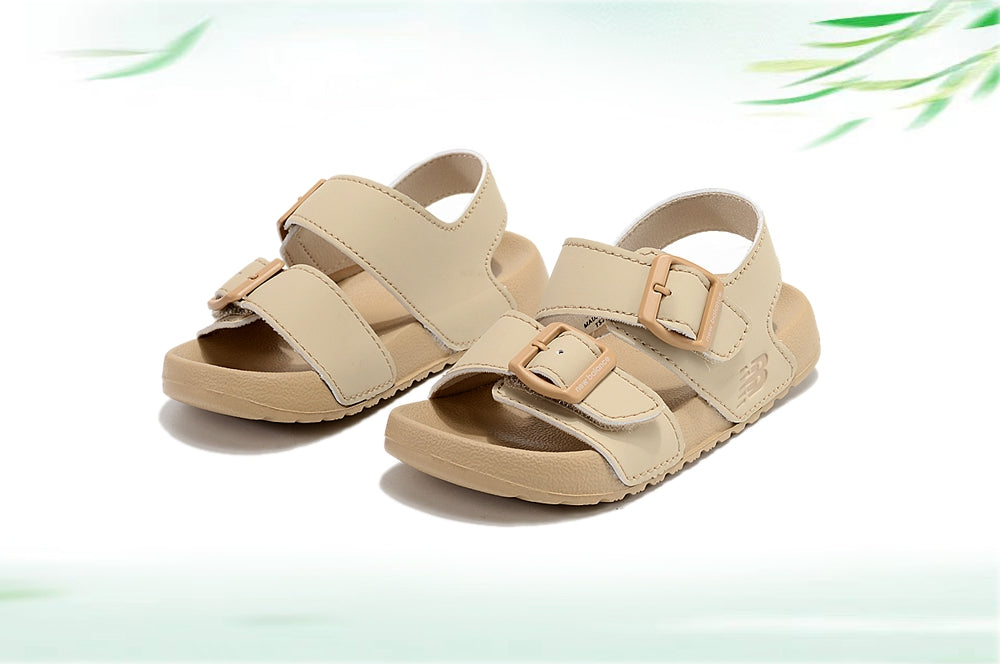 G version of Birkenstock Velcro sandals for children" light beige"