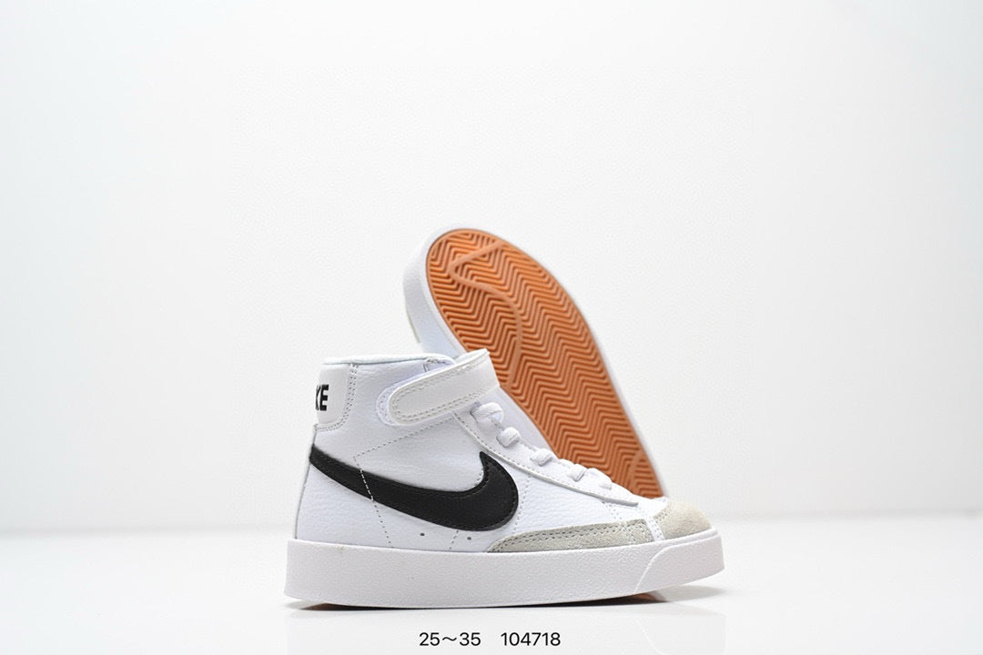 Nike Trail Blazers High-Top Velcro Kids Shoes