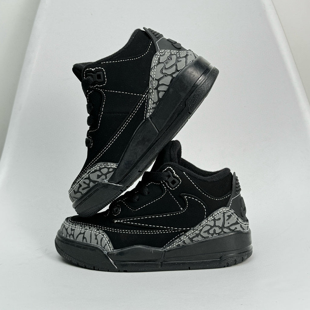Jordan 3 children's shoes" black"