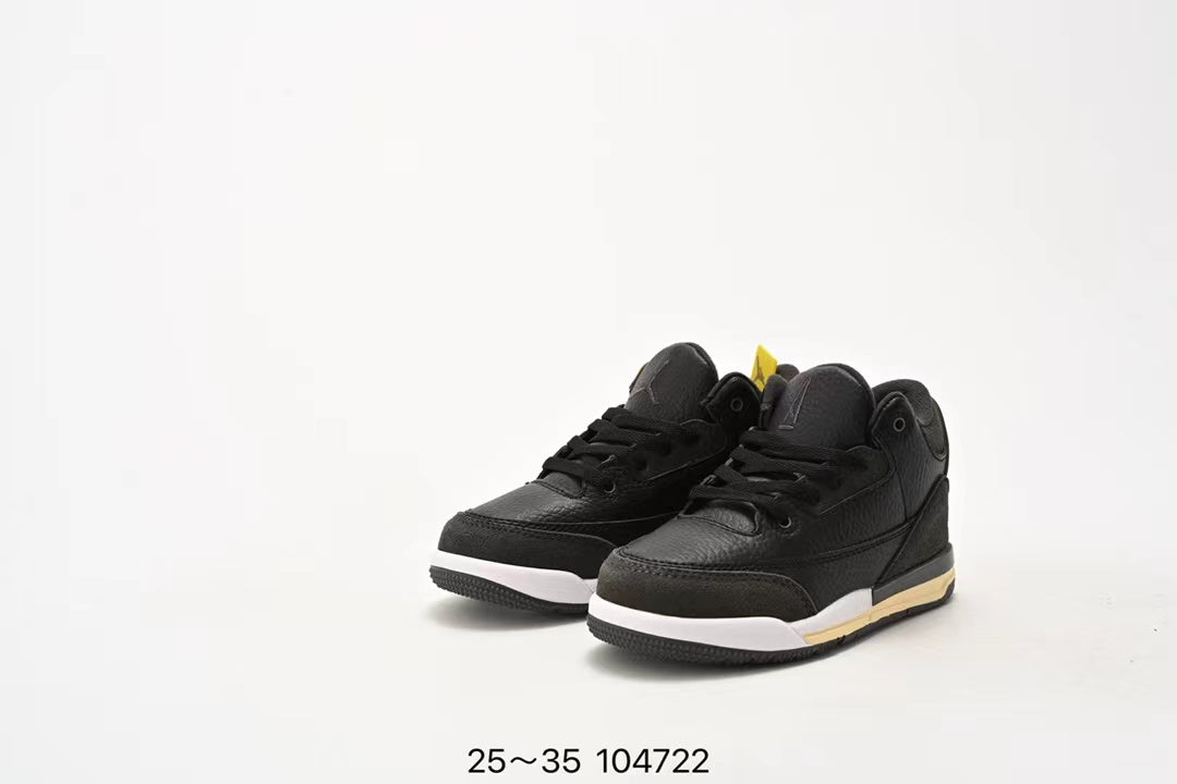 Joe 3" black, white, cream"
