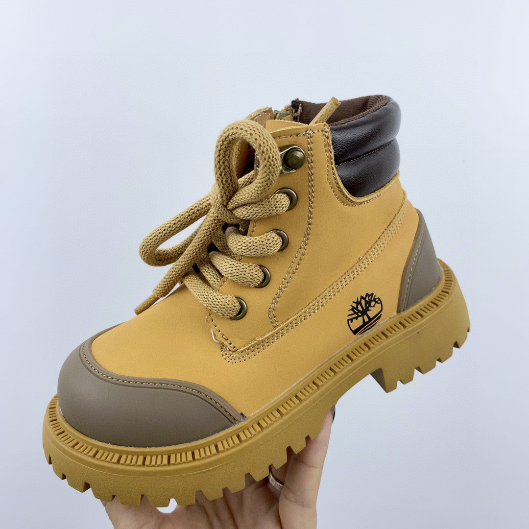 Timberland children's martin boots" camel"