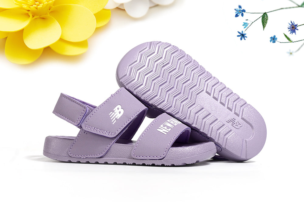 NB double bar sandals " Purple"