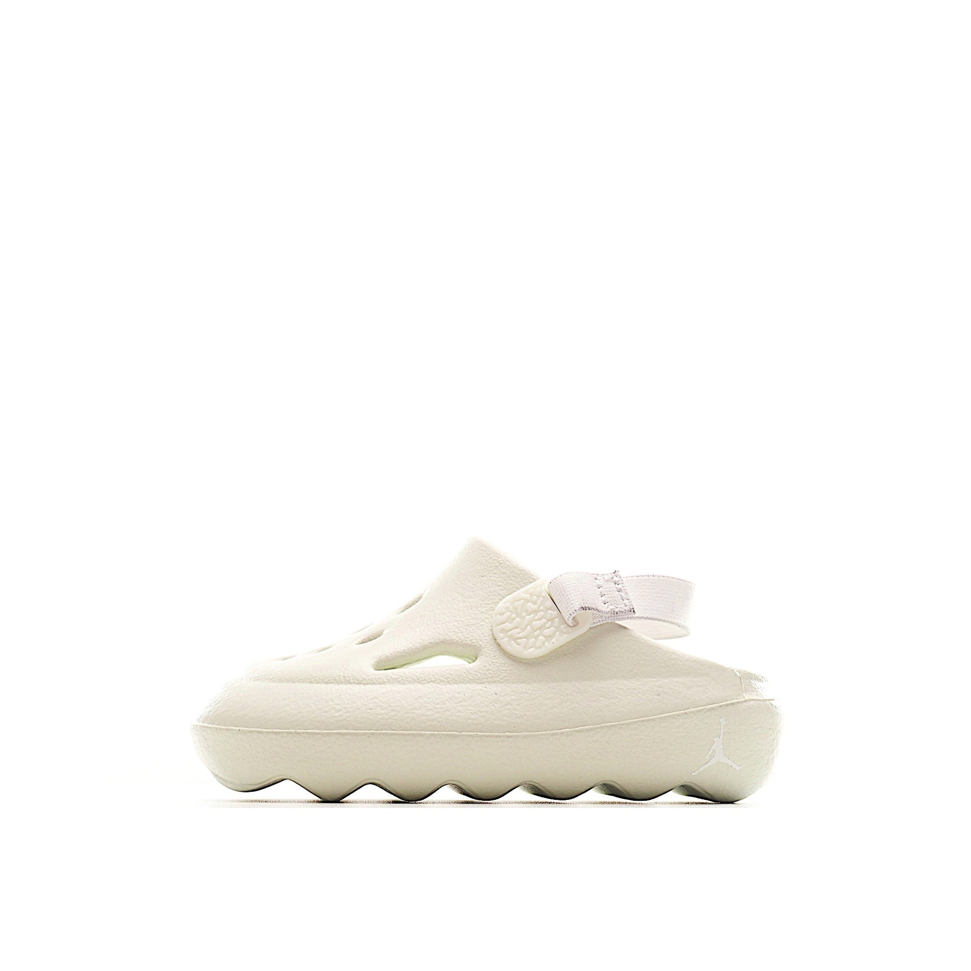 Jordan hole sandals" cream"