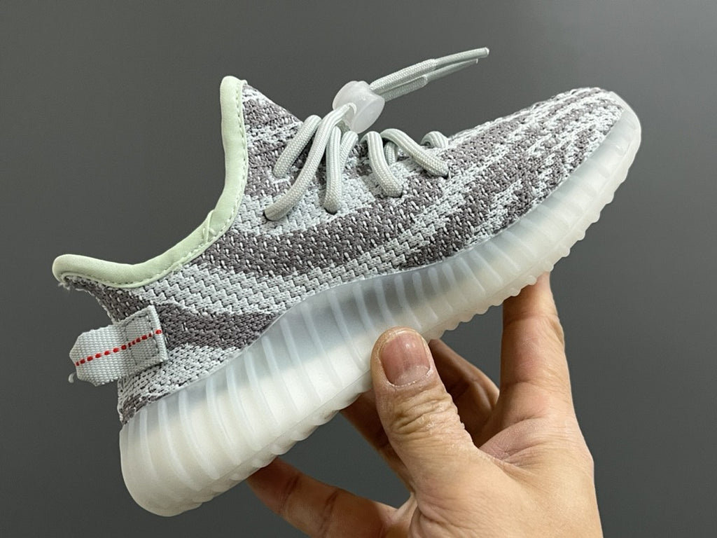 Coconut 350V2 really explosive children's shoes" light blue-gray"