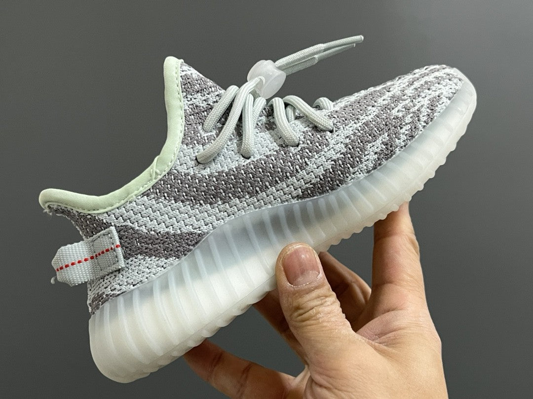 Coconut 350V2 really explosive children's shoes" light blue-gray"