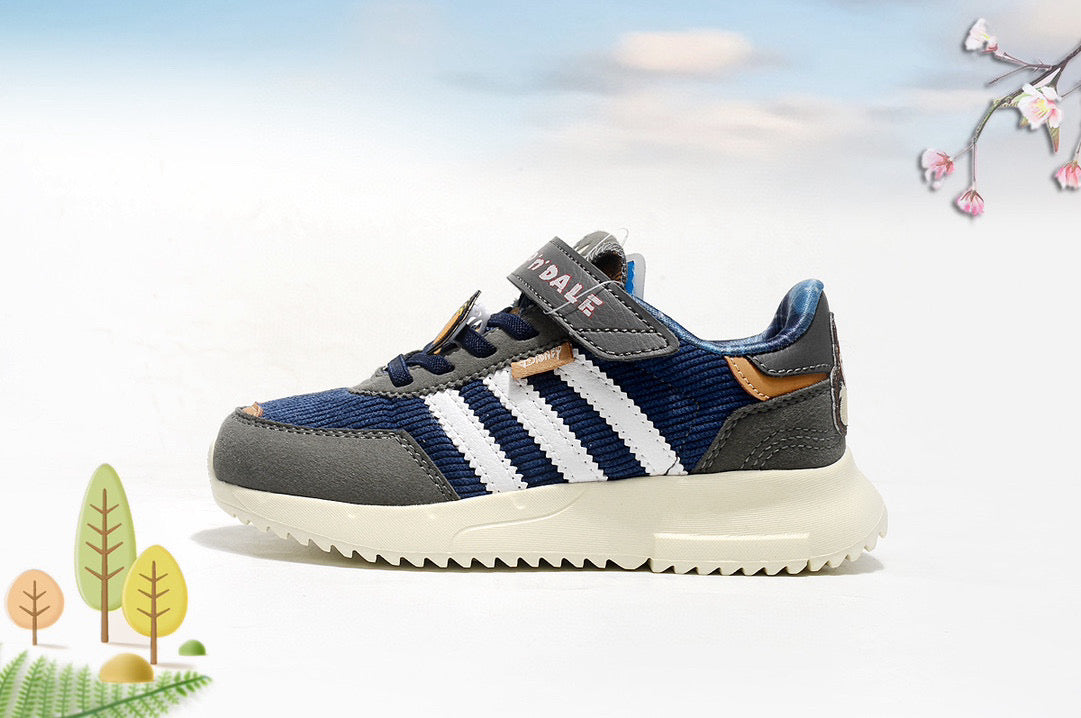 Adidas single buckle elastic band" gray, blue"