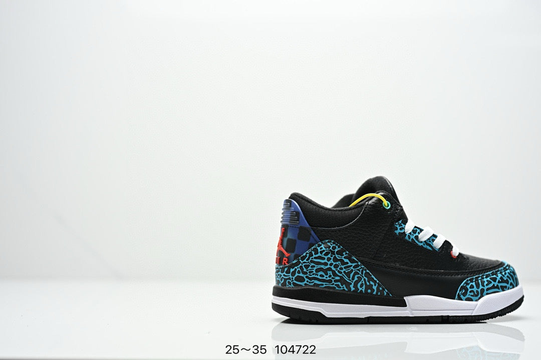 Joe 3"black, blue"