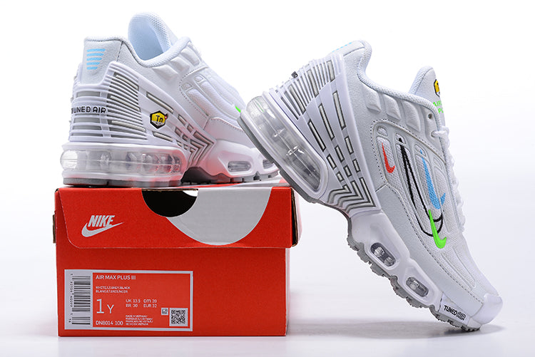 TN air cushion nike air max plus lll" white"