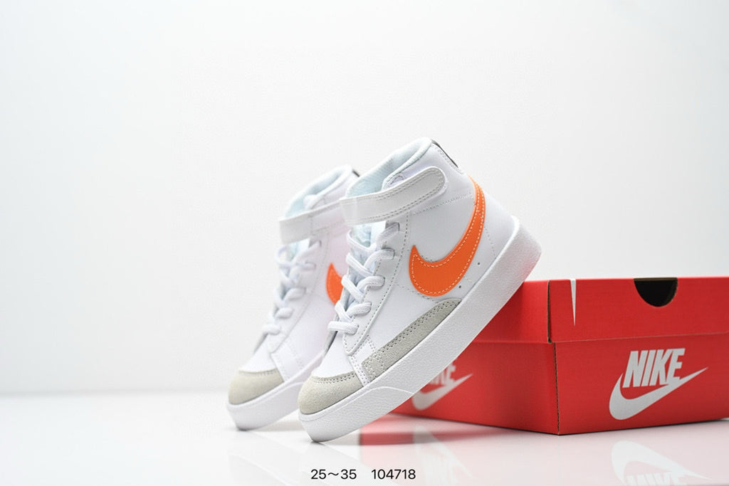 Nike Trail Blazers High-Top Velcro Kids Shoes