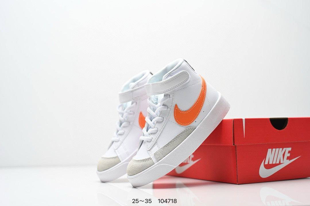 Nike Trail Blazers High-Top Velcro Kids Shoes