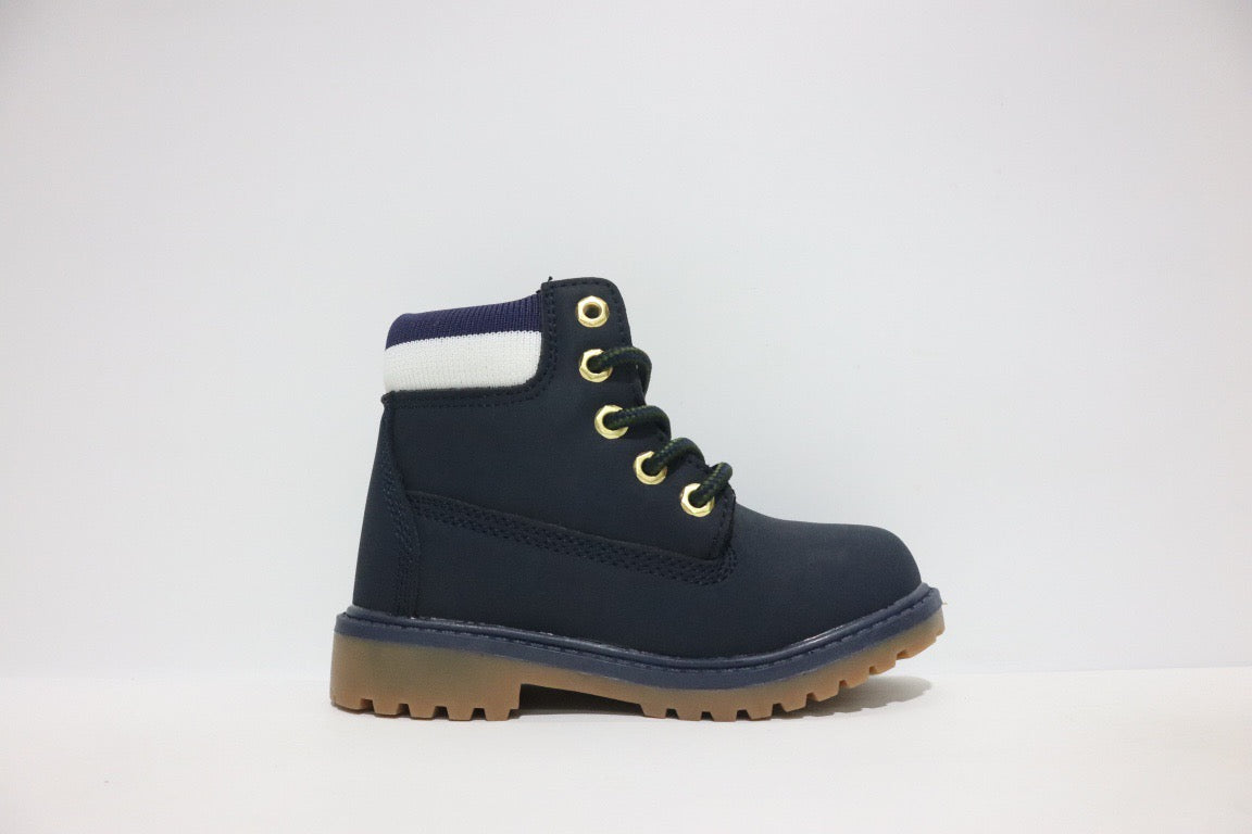 Timberland knitted children's work boots" Navy"