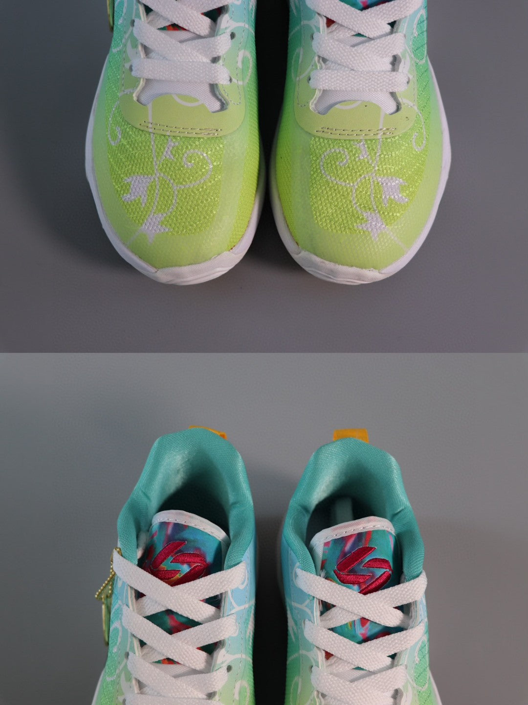 Jordan Doncic children's sports shoes " yellow, blue"