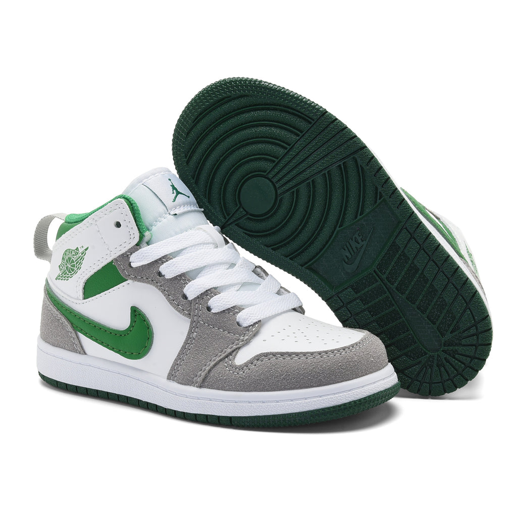AJ-127" Gray, green"