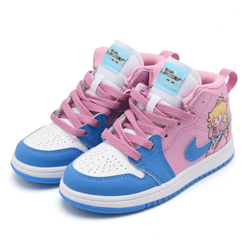 AJ-127" blue, pink"