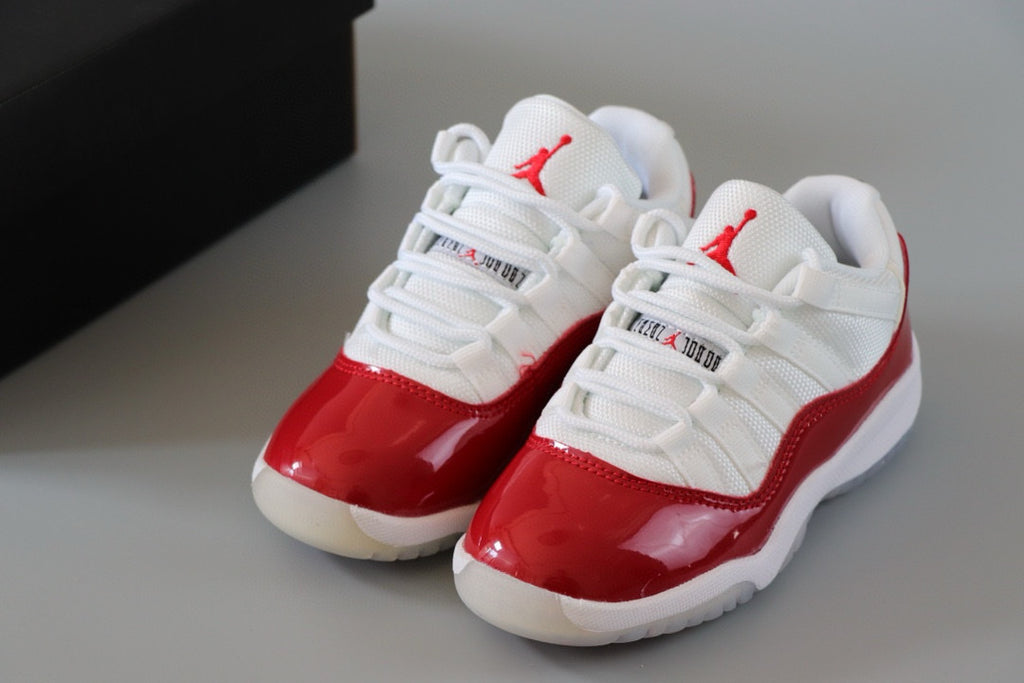 Joe 11 low-top children's shoes" red, white"