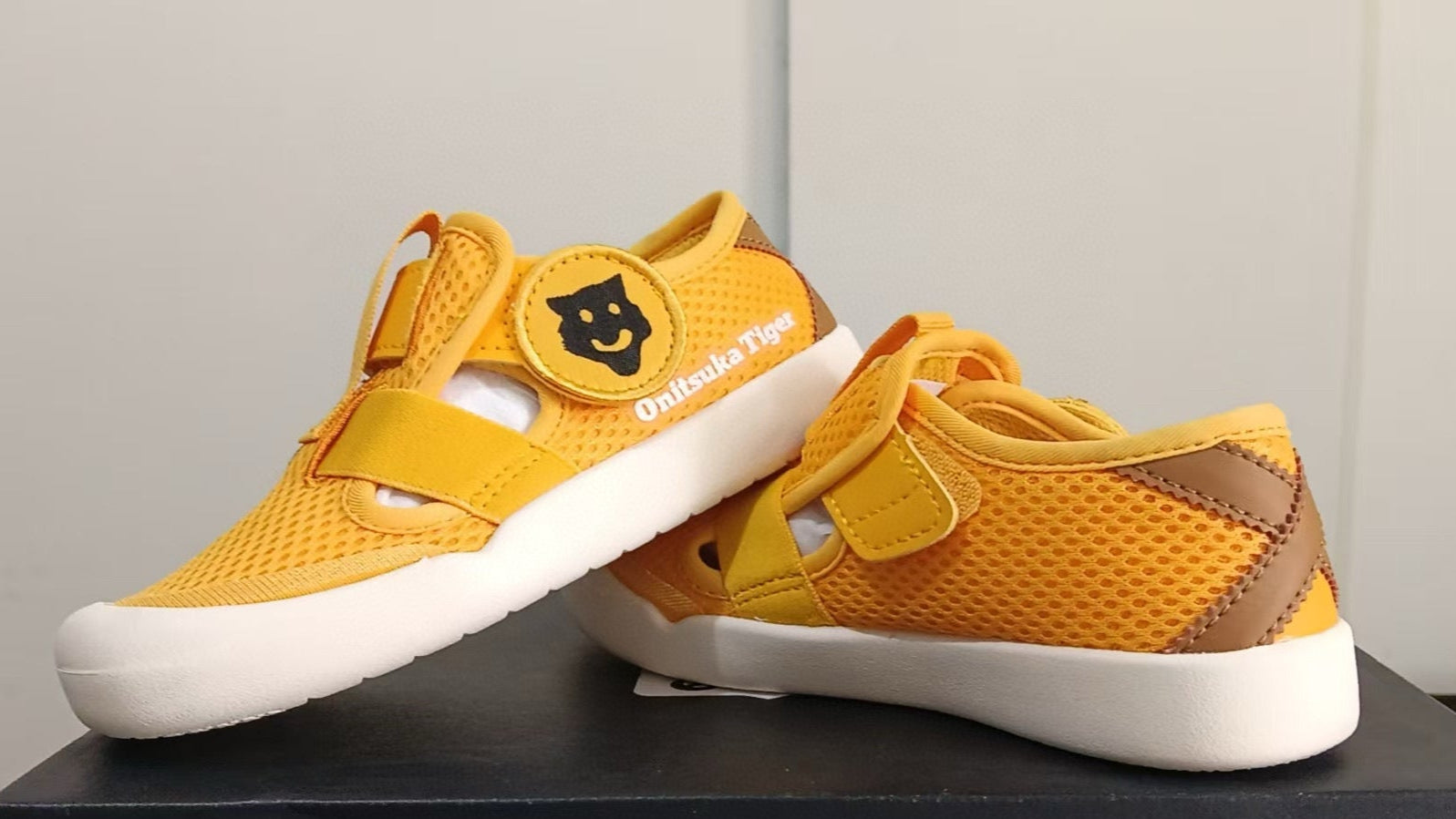 YSS  bread head sandals" yellow with some brown"